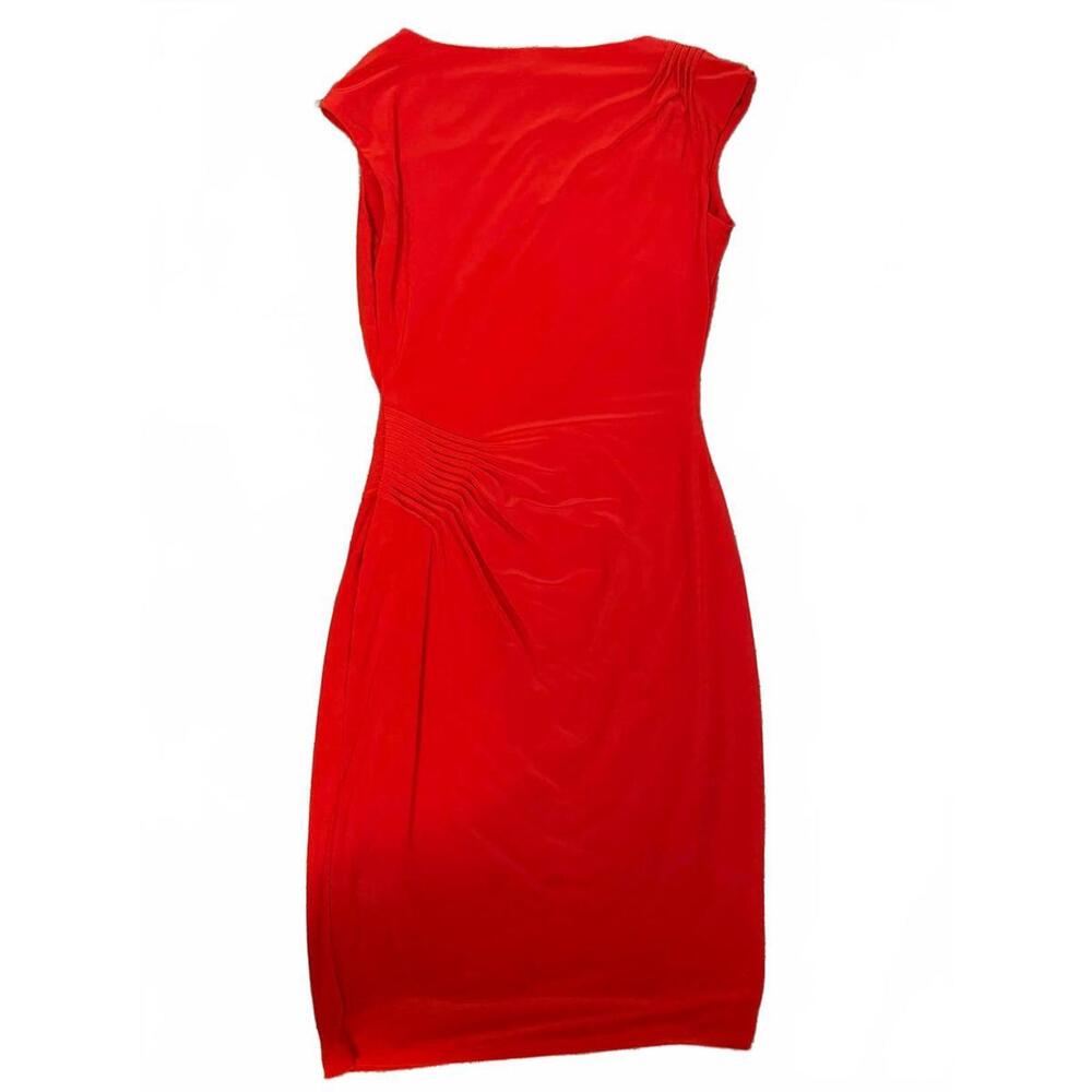 Lauren Ralph Lauren Red Sheath Dress Size 4